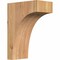 Ekena Millwork Huntington Smooth Corbel, Western Red Cedar, 5 1/2"W x 10"D x 14"H COR06X10X14HUN00SWR - alternate 1